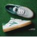Кеды Lakai Cambridge White/Green Leather 10.5us